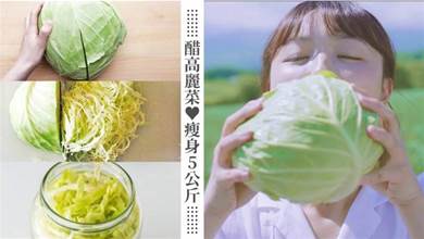 日本瘋傳「醋高麗菜減肥」簡單瘦5kg～免運動不捱餓降內臟脂肪？！女醫實測54kg→49kg