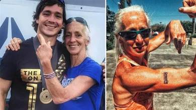 肌肉小夥「逼」60歲媽媽瘋狂健身，結局嚇壞網友：這是60歲的人？